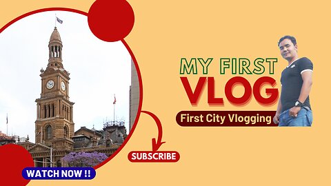 First city Vlogging l My new Vlog from Sydney, Australia l Daily vlogging