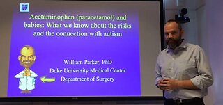 Związek paracetamolu z autyzmem - napisy PL - dr William Parker