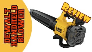 DEWALT HANDHELD BLOWER. BIG POWER IN A SMALL TOOL. DCBL722