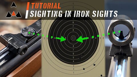 Sighting In Airguns with Iron Sights