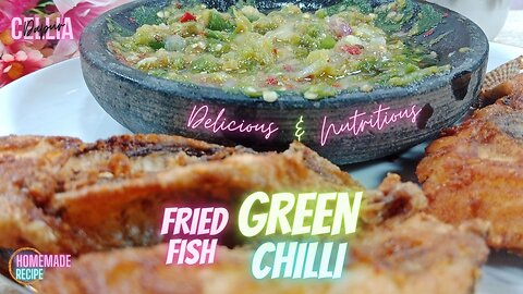 Delicious and Nutritious Green Chili Fried Fish Recipe