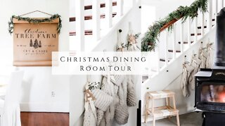 Christmas Dining Room Tour