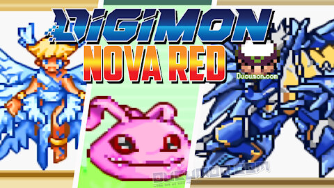 Digimon Nova Red - New GBA Digimon Game has 151 high quality Digimon with fairy type, hard mode