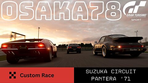 Osaka78 on GT SPORT Suzuka Circuit Pantera '71