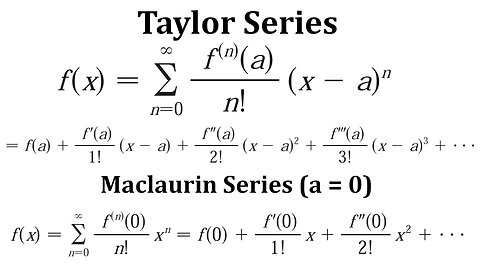Review Question 10: Taylor and Maclaurin Series