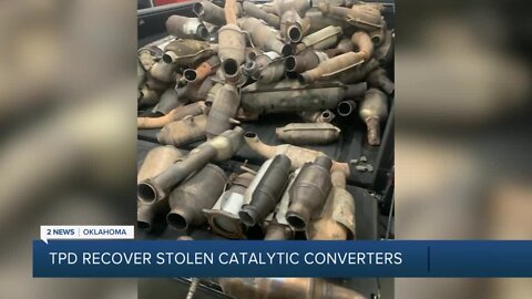 TPD Recover Stolen Catalytic Converters