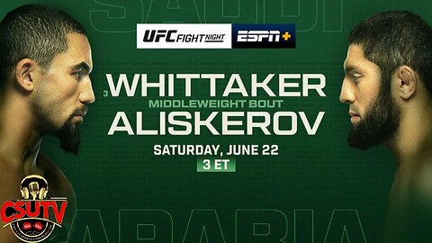 UFC Fight Night Whittaker vs. Aliskerov Predictions