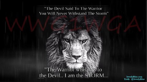 The Warrior Whispers to the Devil 🌪 "I AM THE STORM"