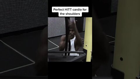 PERFECT HIIT CARDIO FOR THE SHOULDERS 🔥🚀 #shorts #bodyweightworkout