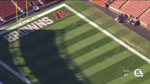 FirstEnergy Stadium field torn up by mystery driver