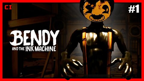 Bendy and the Ink Machine - #1 Jogo Completo (Gameplay Sem Comentários) Playthrough PT-BR