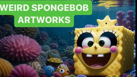 WEIRD SPONGEBOB ARTWORKS #spongebob #spongebobmusic #spongebobsquarpants #spongebobmemes