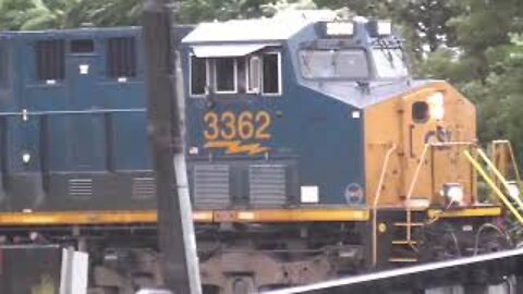CSX B522 Steel Train Middletown Special from Fostoria, Ohio July 23, 2022