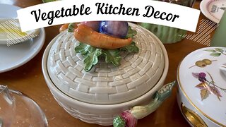 Summer Vegetable Kitchen Decor