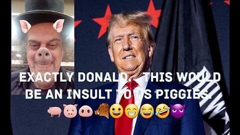 Trump Says Not To Call Christie A Fat Pig. 🐖🐷🐽🐗😀😁😂🤣😈🇺🇸