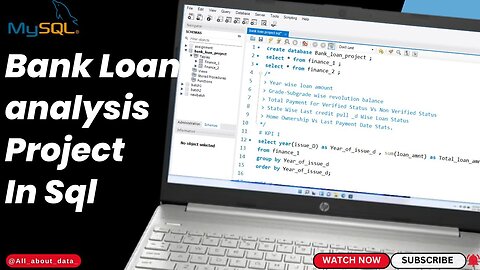 Complete Bank loan analysis Project in SQL | Mysql Database