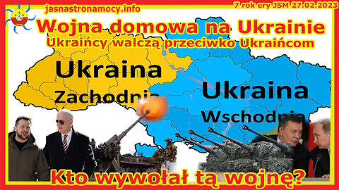 Wojna domowa na Ukrainie Ukraińcy walczą przeciwko Ukraińcom Kto wywołał tą wojnę?