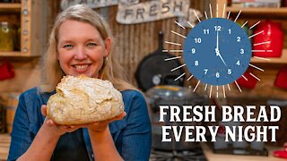 Easy Fresh Bread Every Night in 5 Minutes