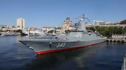 #JUSTIN The new Project 20380 corvette “Rezky” has officially joined the Russian Pacific Fleet