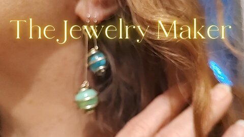 The Jewelry Maker ASMR Crystals Beads Gold Silver Vibes Mugwort Tea Cozy Creative Workshop