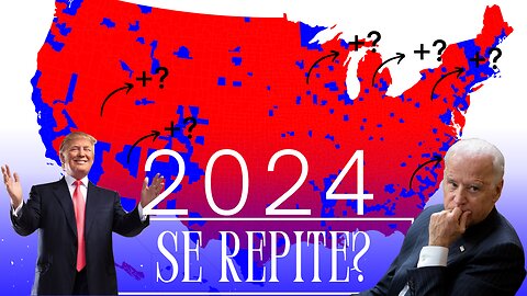 El INCREIBLE Mapa Electoral 2024 Si Las Encuestas Subestiman a Trump NUEVAMENTE