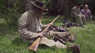 Civil War Weapon Maintenance with Bob Etzler At Hardee's Retreat.