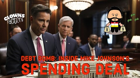 35 trillion Debt Bomb: Inside Mike Johnson’s Spending Deal 💣