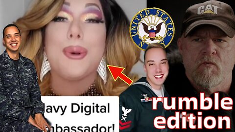 Navy Uses Active Duty Drag Queen For Recruiting: Yes, Very Real