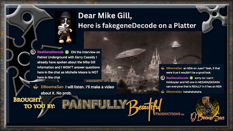 Dear Mike Gill, Here is fakegeneDecode on a Platter