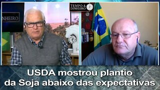 USDA mostrou plantio da Soja abaixo das expectativas