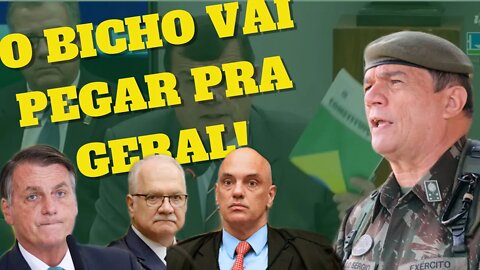 GENERAL VAI AO CONGRESSO - BOLSONARO PODE FICAR FORA DAS ELEIÇÕES - DIAS TENSOS! #tse #bolsonaro