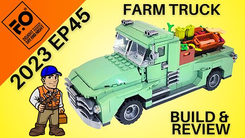 FunWhole - Farm Truck (F9016) Lighted Brick Set (Lego Alternate Build)