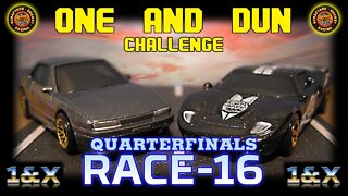 RACE-16 QUARTERFINALS — 1&X CHALLENGE — Die Cast Racing