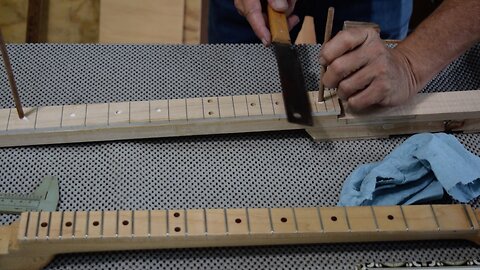 Cigar Box Guitar Neck Building