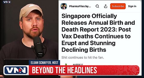 DISTURBING: The most vaxxed country on earth is now facing a population crisis