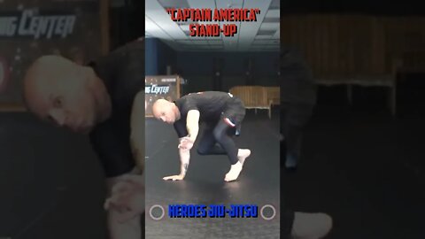 Heroes Training Center | Jiu-Jitsu & MMA Solo Drill "Stand Up" | Yorktown Heights NY #Shorts