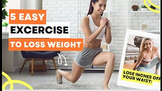 15 EASY EXERCISES TO LOSE INCHES OFF YOUR WAIST: BELLY FAT WORKOUT