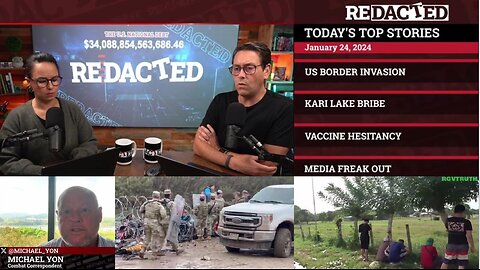 No ONE Is Ready for What's Coming Across Our Border, This is Civil War | Full Redacted Show Link in Details w Clayton Morris (1-24-24)