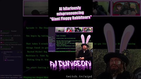 Giant Floppy Rabbit Ears | AI Dungeon