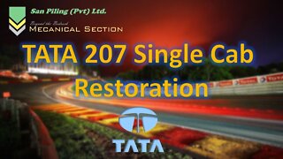 Restoration TATA 207 Single Cab