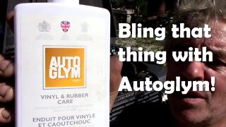 Using Autoglym Vinyl and Rubber care to bling an engine bay!