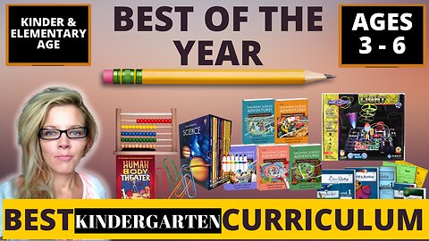 BEST Kindergarten Eclectic Homeschool Curriculum of 2022
