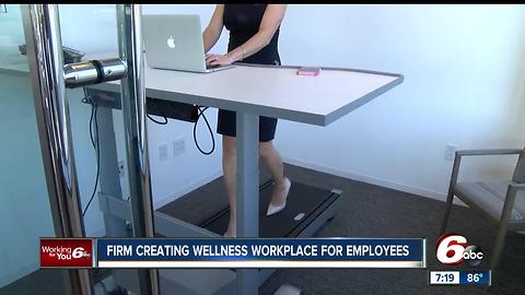 Firm creating wellness workplace for employees