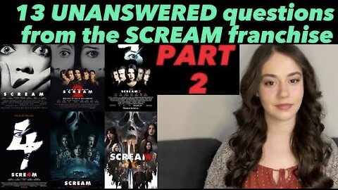 13 UNANSWERED questions from the SCREAM franchise - PART 2