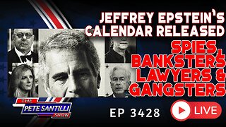 JEFFREY EPSTEIN'S CALENDAR RELEASED! SPIES BANKSTERS, LAWYERS & GANGSTERS | EP 3428-6PM