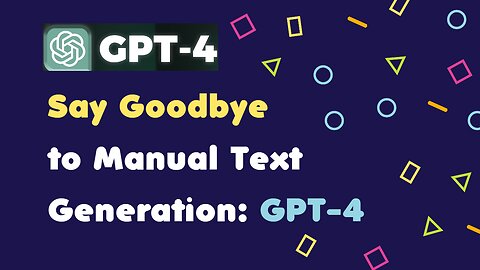 Unlocking the Power of GPT-4 | ChatGPT Just Got An Upgrade | What Is GPT4?