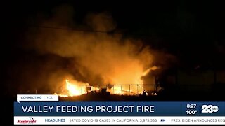 Valley Feeding Project fire