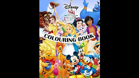 Disney Mystery Coloring Book: Unveil the Magic on Every Page!