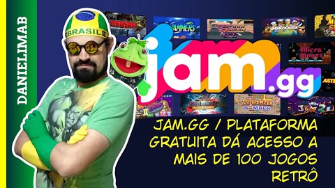 316 - Jam.gg | plataforma gratuita dá acesso a mais de 100 jogos retrô