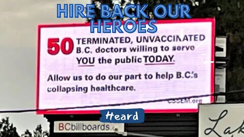 50 unvaccinated doctors willing to help healthcare backlog - HIRE BACK OUR HEROES Campaign